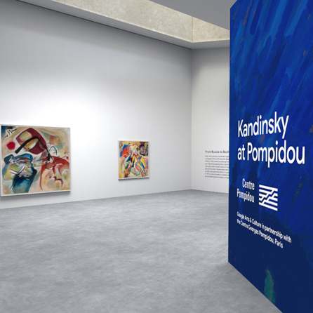 Tour Virtuale Kandinsky - Centre Pompidou